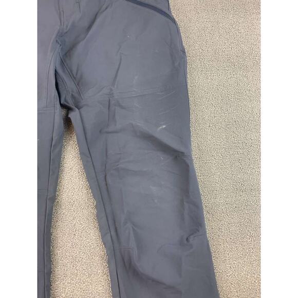 Patagonia Women 10 Gray Point Peak Trail Pants Hiking Nylon Blend Zip Pocket - Picture 13 of 13